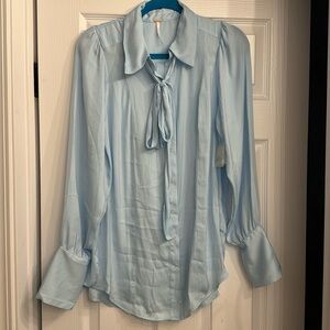 Free People Lala Tie Top